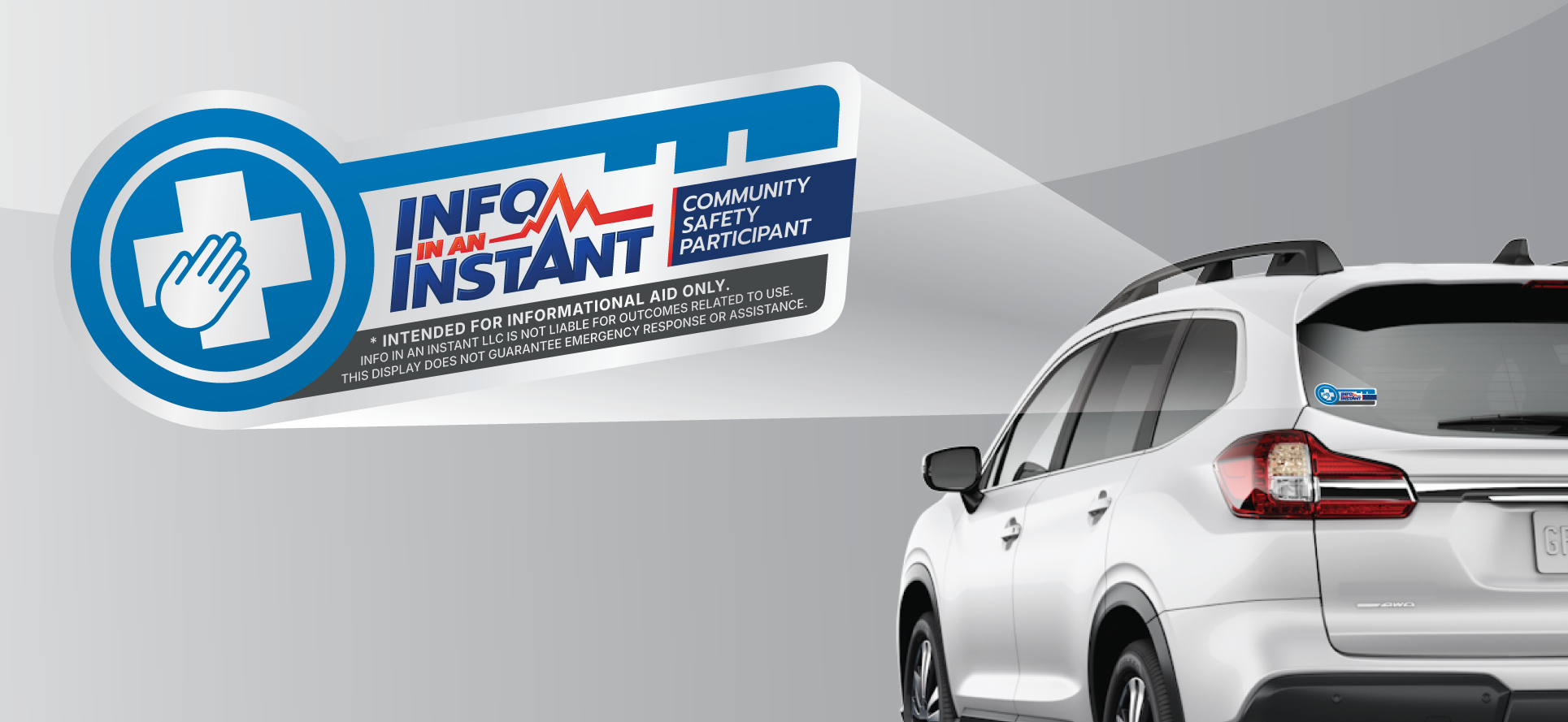Vehicle Sticker Placement Diagram